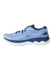 Mizuno Buty "Wave Skyrise" w kolorze błękitnym do biegania rozmiar: 37. Niebieskie buty treningowe Mizuno, bez wzorów, z materiału, bez zapięcia, do biegania. Za 422.45 zł.