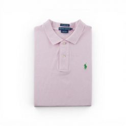 Second life - T-shirt damski Polo Ralph Lauren różowy - Jak nowy. Czerwone t-shirty sportowe Ralph Lauren, l, bez wzorów, z tkaniny, bez ramiączek, na golfa. Za 127.76 zł.