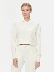 Guess Bluza Aislin V4RQ00 KC2T0 Écru Regular Fit. Bluzy Guess, s, z aplikacjami, z syntetyku, bez ramiączek, bez kaptura. Za 239.99 zł.