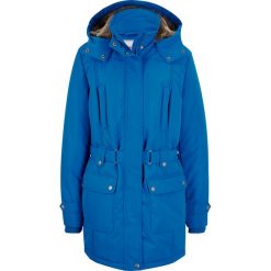 Płaszcz zimowy. Czarne płaszcze bonprix, na zimę, bez wzorów, sportowe, bez kaptura. Za 269.99 zł.