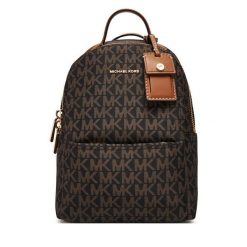 Plecak MICHAEL Michael Kors. Brązowe plecaki MICHAEL Michael Kors, bez wzorów, bez dodatków. Za 999.99 zł.
