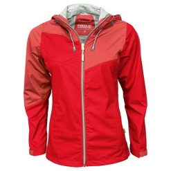Damska kurtka funkcjonalna Pro-X Elements Mirella. Czerwone kurtki PRO-X ELEMENTS, bez wzorów, sportowe, bez kaptura. Za 527.50 zł.
