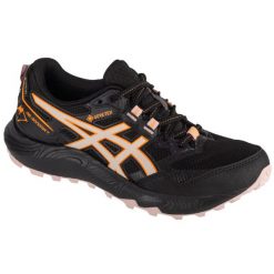 Buty do biegania damskie, Gel-Sonoma 7 GTX. Czarne buty do biegania ASICS, bez wzorów, bez zapięcia, do biegania. Za 429.99 zł.