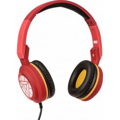Słuchawki nauszne TRIBE HPW11604 Marvel Pop Iron Man Czerwono-żółty. Czerwone słuchawki nauszne Tribe. Za 148.99 zł.