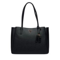 Torebka Guess. Czarne torebki klasyczne Guess, z aplikacjami, klasyczne, bez dodatków. Za 634.99 zł.