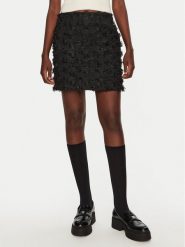 Karen by Simonsen Spódnica mini Ryle 10105192 Czarny Slim Fit. Czarne spódnice Karen by Simonsen, bez wzorów, z syntetyku, mini. Za 249.99 zł.