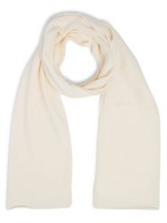 Marie Lund szalik z czystego kaszmiru Kobiety Kaszmir biały, ONE SIZE. Białe szaliki i kominy Marie Lund, bez wzorów, z kaszmiru, klasyczne. Za 449.95 zł.