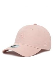 New Era Czapka z daszkiem New York Yankees MLB Mini Washed 9TWENTY 60667469 Różowy. Czerwone czapki z daszkiem New Era, bez wzorów, z bawełny. Za 129.99 zł.