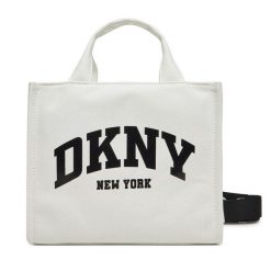Torebka DKNY. Szare torebki klasyczne DKNY, bez wzorów, klasyczne, bez dodatków. Za 319.99 zł.