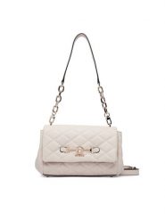 Guess Torebka Frances HWQG22 41190 Kremowy. Białe torebki klasyczne Guess, z aplikacjami, ze skóry, bez dodatków. Za 584.99 zł.