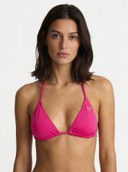 Guess Góra od bikini E6GJ44 KF442 Różowy. Czerwone bikini Guess, z aplikacjami, z syntetyku. Za 189.99 zł.