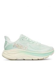 Hoka Buty do biegania Clifton 10 1162031 Turkusowy. Niebieskie buty do biegania HOKA, bez wzorów, z materiału, bez zapięcia, do biegania. Za 599.99 zł.