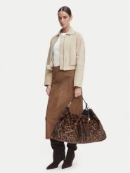Liu Jo Torebka AF6194 E1164 Brązowy. Brązowe shopper bag Liu Jo, bez wzorów, z materiału, bez dodatków. Za 499.99 zł.