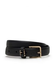 Furla Pasek Damski WC00099 BX2045 O6000 Czarny. Czarne paski Furla, bez wzorów, ze skóry. Za 419.99 zł.