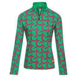 Bluza narciarska Damska Gareth & Lucas Eighty-Five. Czerwone bluzy bez kaptura GARETH & LUCAS, na zimę, m, bez wzorów, z elastanu, bez kaptura, narciarskie. Za 229.99 zł.