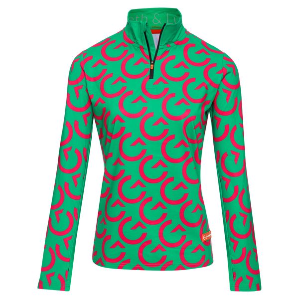 Bluza narciarska Damska Gareth & Lucas Eighty-Five. Czerwone bluzy bez kaptura GARETH & LUCAS, na zimę, xl, bez wzorów, z elastanu, bez kaptura, narciarskie. Za 229.99 zł.