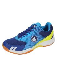 Jako Buty sportowe "Ace" w kolorze niebieskim rozmiar: 37. Niebieskie buty sportowe lifestyle JAKO, bez wzorów, z materiału, sportowe, bez zapięcia. Za 96.37 zł.