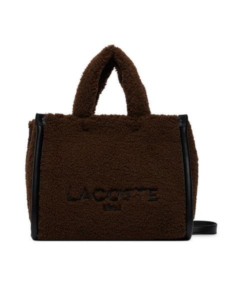 Lacoste Torebka NF5116HX Biały. Białe torebki klasyczne Lacoste, bez wzorów, z materiału, bez dodatków. Za 769.99 zł.