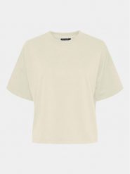 Pieces T-Shirt Chilli Summer 17118870 Écru Loose Fit. T-shirty Pieces, xxs, bez wzorów, z syntetyku, bez kołnierzyka, bez ramiączek. Za 59.99 zł.