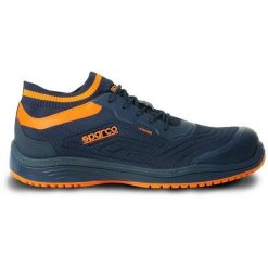 Buty sportowe Sparco Flap Esd S1p Src FLAP ESD S1P SRC. Niebieskie buty sportowe lifestyle Sparco, bez wzorów, z syntetyku, bez zapięcia. Za 290.00 zł.