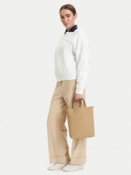 Lacoste Torebka NF2991AA Zielony. Zielone torebki klasyczne Lacoste, bez wzorów, ze skóry, bez dodatków. Za 624.99 zł.