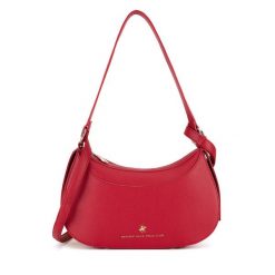 Torebka Beverly Hills Polo Club. Czerwone torebki klasyczne Beverly Hills Polo Club, bez wzorów, klasyczne, bez dodatków. Za 179.99 zł.