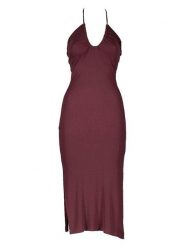 Roxy Sukienka w kolorze czerwonym rozmiar: S. Czerwone sukienki Roxy, s, bez wzorów, bez kołnierzyka, bez ramiączek, midi. Za 91.99 zł.