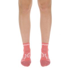 Skarpety do biegania LADY RUN SUPER FAST SOCKS r.37-38. Czerwone skarpetki Uyn, bez wzorów. Za 84.99 zł.