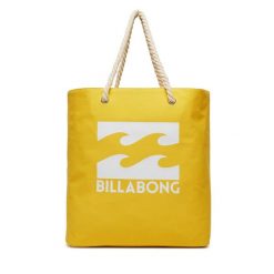 Torebka Billabong. Żółte shopper bag Billabong, bez wzorów, bez dodatków. Za 99.99 zł.