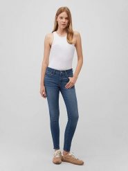 MAVI Dżinsy "Adriana" - Skinny fit - w kolorze niebieskim rozmiar: W26/L30. Niebieskie jeansy Mavi, l, bez wzorów, klasyczne. Za 114.95 zł.