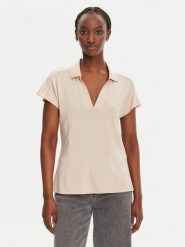 Liu Jo Sport T-Shirt TA5183 J4883 Beżowy Regular Fit. Brązowe t-shirty sportowe Liu Jo Sport, xs, bez wzorów, z wiskozy, bez ramiączek. Za 289.99 zł.