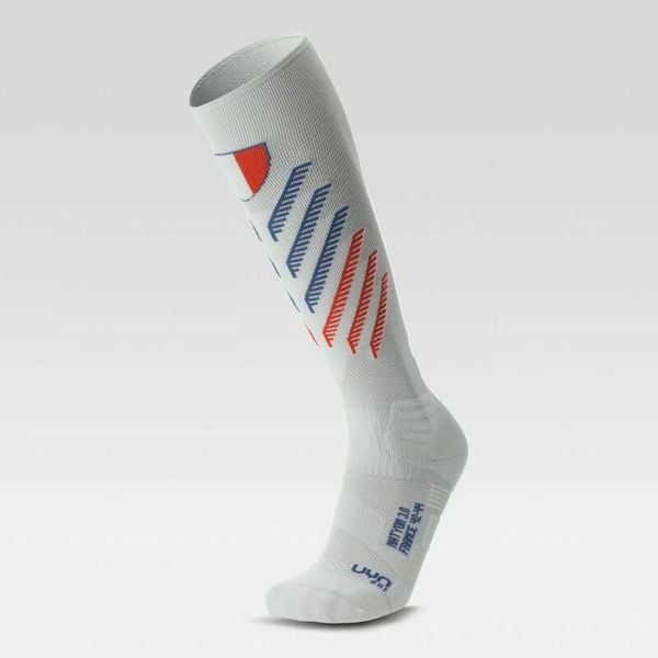 Skarpety narciarskie dla dorosłych UYN Natyon 3.0 Ski Socks France. Skarpetki Uyn, bez wzorów. Za 129.99 zł.
