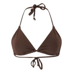 Damski top do kostiumu kąpielowego Athlecia Sherrill. Brązowe bikini Athlecia, bez wzorów. Za 170.50 zł.
