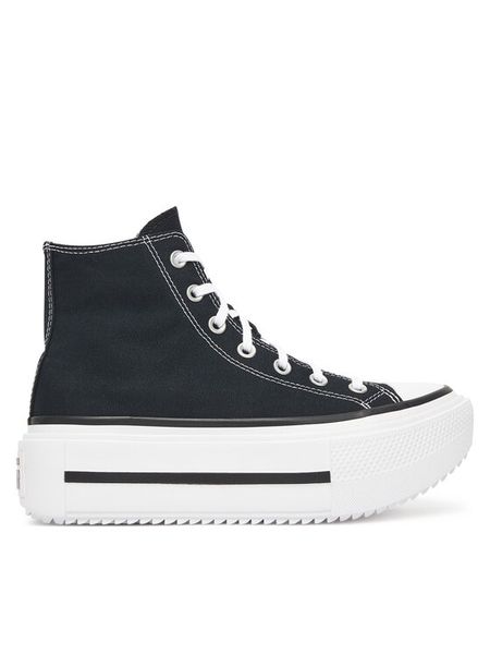 Converse Trampki Chuck Taylor All Star Lift Double Stack A12976C Biały. Białe trampki Converse, bez wzorów, z materiału, retro, bez zapięcia. Za 341.99 zł.