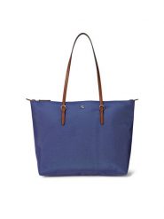 LAUREN RALPH LAUREN Torebka 431916737036 Niebieski. Niebieskie torebki klasyczne Lauren Ralph Lauren, bez wzorów, z materiału, bez dodatków. Za 589.99 zł.