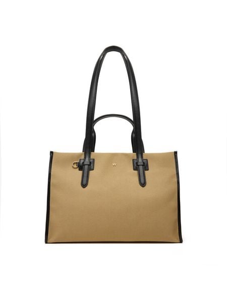 Weekend Max Mara Torebka 2525516044650 Beżowy. Brązowe torebki klasyczne Weekend Max Mara, bez wzorów, z materiału, bez dodatków. Za 989.99 zł.