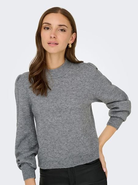 JDY Sweter w kolorze szarym rozmiar: S. Szare swetry JDY, s, bez wzorów, bez ramiączek. Za 96.60 zł.