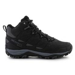 Buty Merrell West Rim Sport Mid Gtx J036519 czarne. Czarne buty trekkingowe z gore-texu, bez zapięcia. Za 962.69 zł.