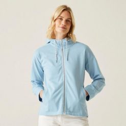 Damska bluza z kapturem zapinana na zamek Regatta Bayletta II. Niebieskie bluzy z kapturem Regatta, m, bez wzorów, z bawełny, z kapturem. Za 93.05 zł.