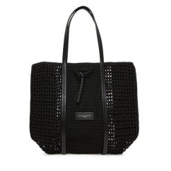 Torebka Gianni Chiarini. Czarne shopper bag Gianni Chiarini, bez wzorów, bez dodatków. Za 439.99 zł.