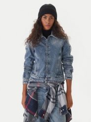 G-Star Raw Kurtka jeansowa Kitoh 3D D26776 E207 Niebieski Regular Fit. Niebieskie kurtki G-Star Raw, l, bez wzorów, z bawełny, retro, bez kaptura. Za 969.99 zł.