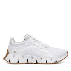 Buty do biegania Reebok. Białe buty do biegania Reebok, bez wzorów, bez zapięcia, do biegania. Za 299.99 zł.