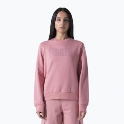 Bluza damska Everlast Leisure Crewneck. Fioletowe bluzy Everlast, l, bez wzorów, z bawełny, eleganckie, bez ramiączek, bez kaptura. Za 129.99 zł.