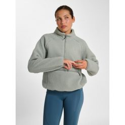 Damski polar Hummel Pulse. Szare bluzy z polaru Hummel, bez wzorów, z polaru, do piłki ręcznej. Za 304.50 zł.