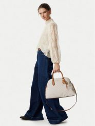 MICHAEL Michael Kors Torebka 30T6GX4S7B Kremowy. Białe torebki klasyczne MICHAEL Michael Kors, bez wzorów, ze skóry, bez dodatków. Za 1,579.00 zł.