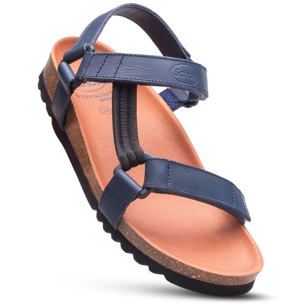 Sandały damskie SCHOLL HEAVEN AD na rzepy. Czarne sandały Scholl, bez wzorów, z materiału, bez obcasa, na obcasie, bez zapięcia. Za 279.99 zł.