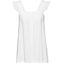 Top z falbanami bonprix biel wełny. Topy marki 4f. Za 32.99 zł.