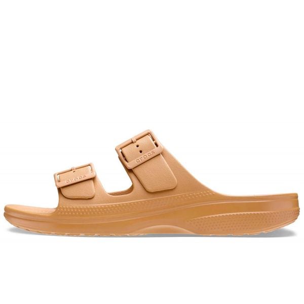 Klapki Crocs Sandały Saturday M Dorośli. Brązowe klapki Crocs, bez wzorów, bez obcasa, bez zapięcia. Za 199.99 zł.