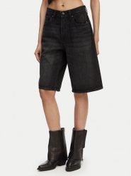 G-Star Raw Bermudy D28383-D933 Szary ciemny Wide Fit. Szare szorty G-Star Raw, bez wzorów, z bawełny, retro. Za 389.99 zł.