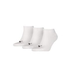 Skarpety Puma Sneaker Plain 3P. Białe skarpetki Puma, bez wzorów. Za 32.90 zł.